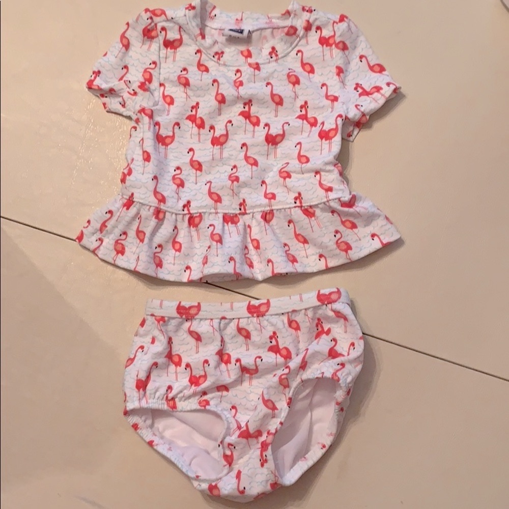 Janie And Jack Peplum Shirt Bikini Bathing Suit